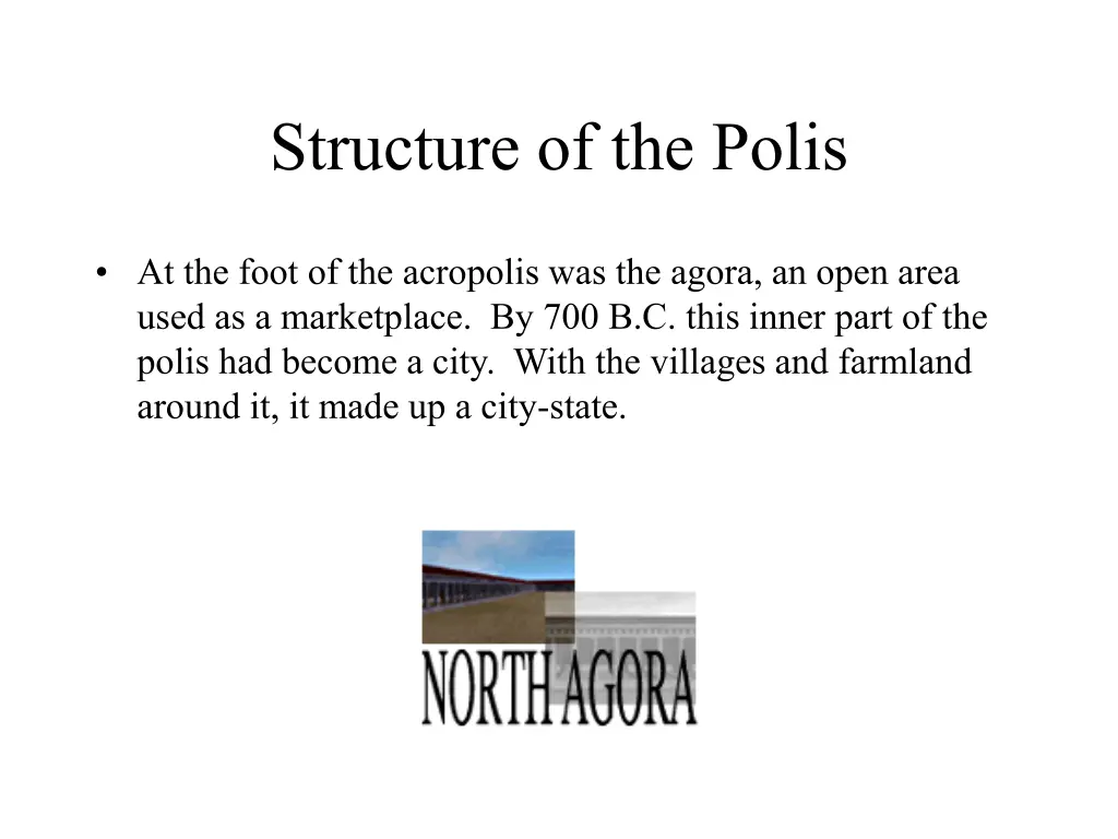 structure of the polis 1