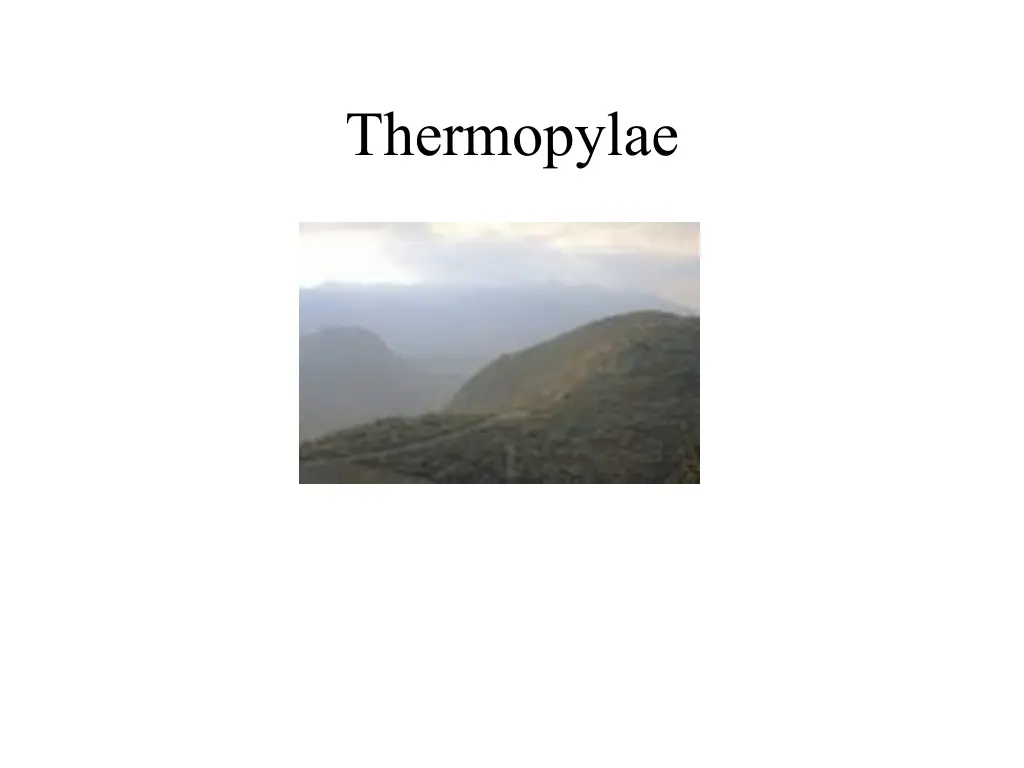 thermopylae