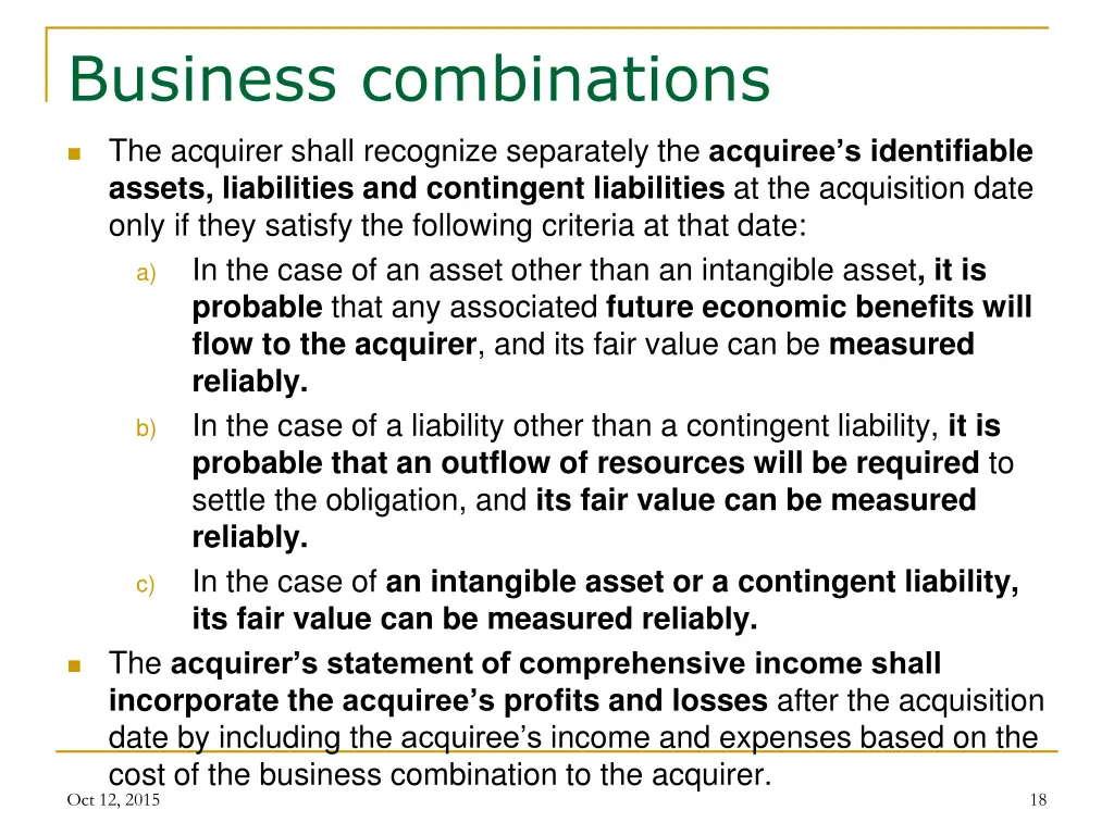 business combinations 4