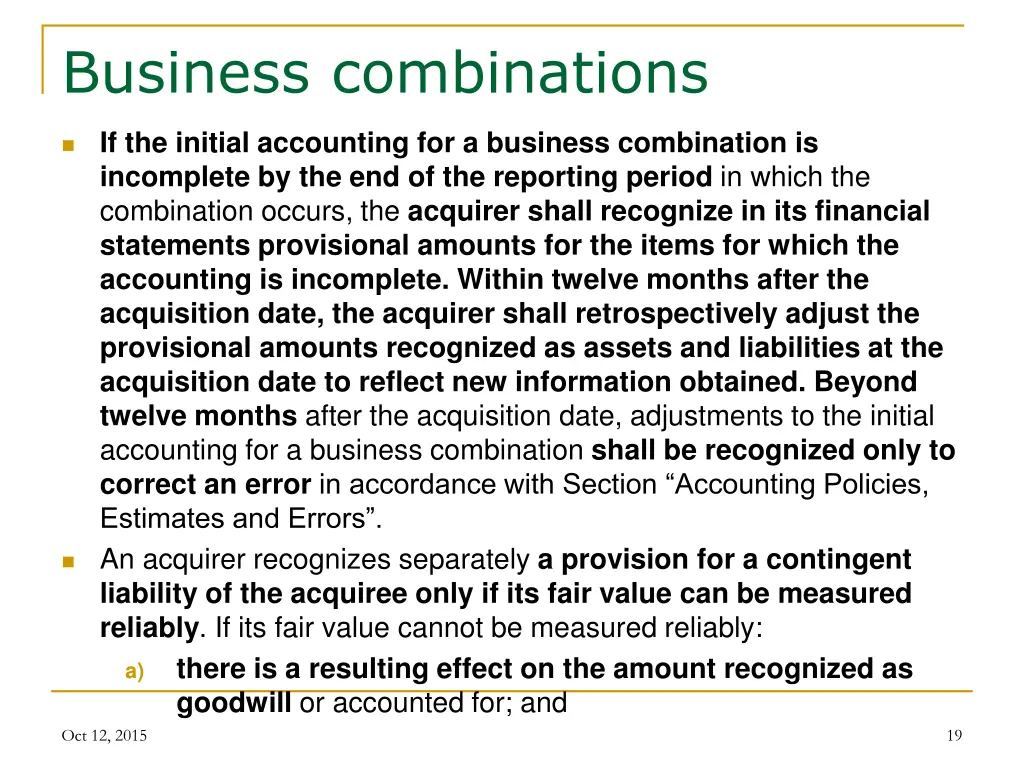 business combinations 5