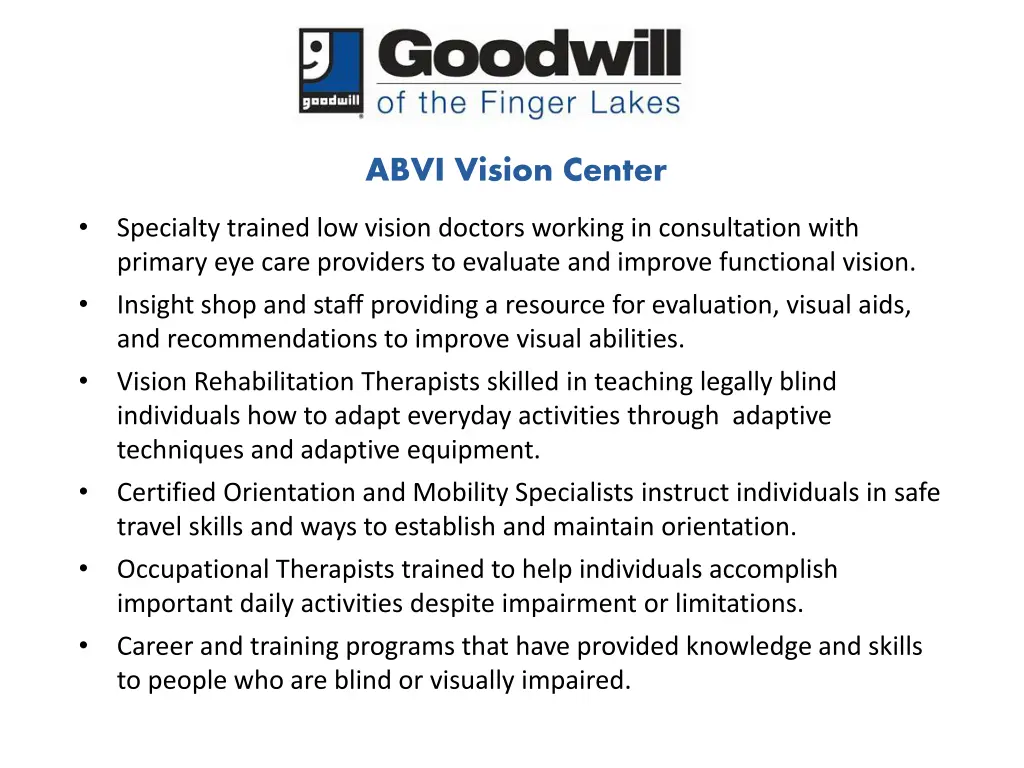 abvi vision center