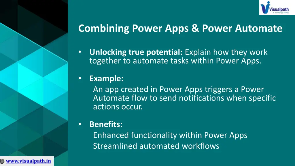 combining power apps power automate