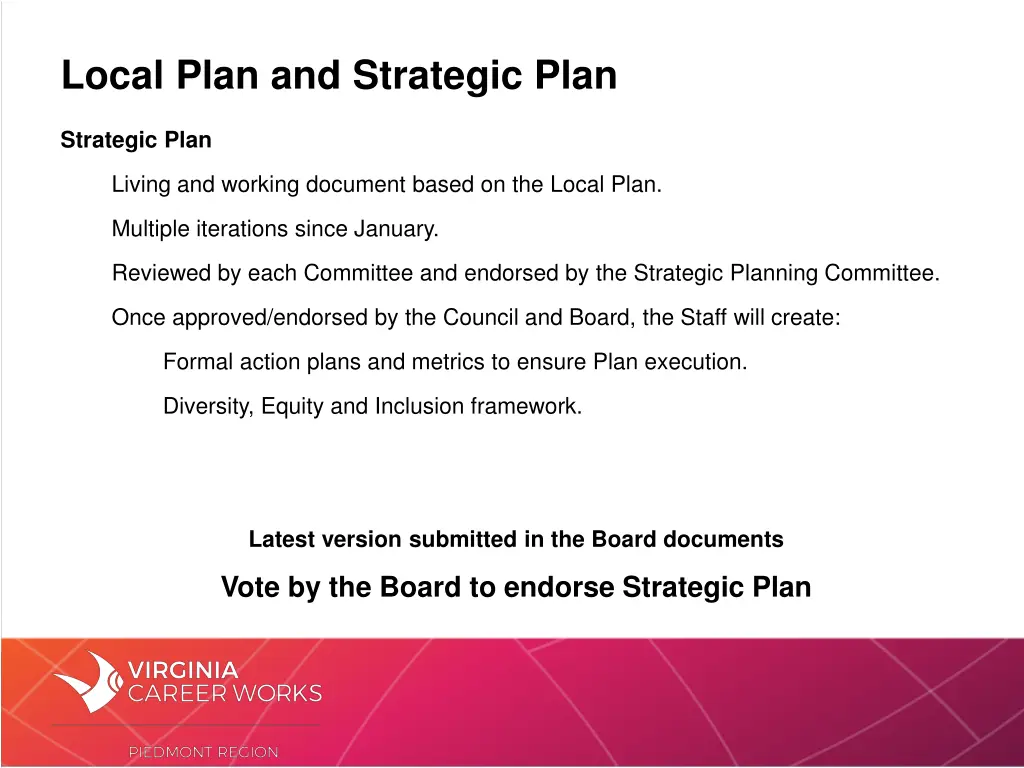 local plan and strategic plan 1