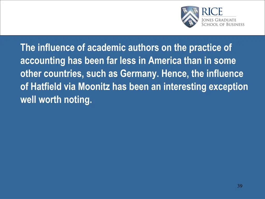 the influence of academic authors on the practice