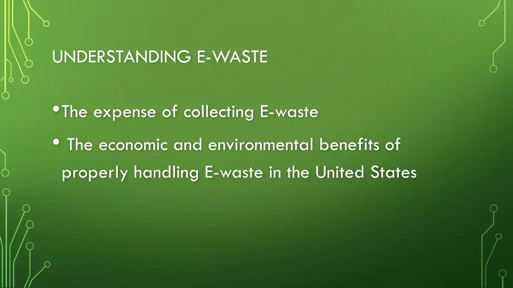 understanding e waste