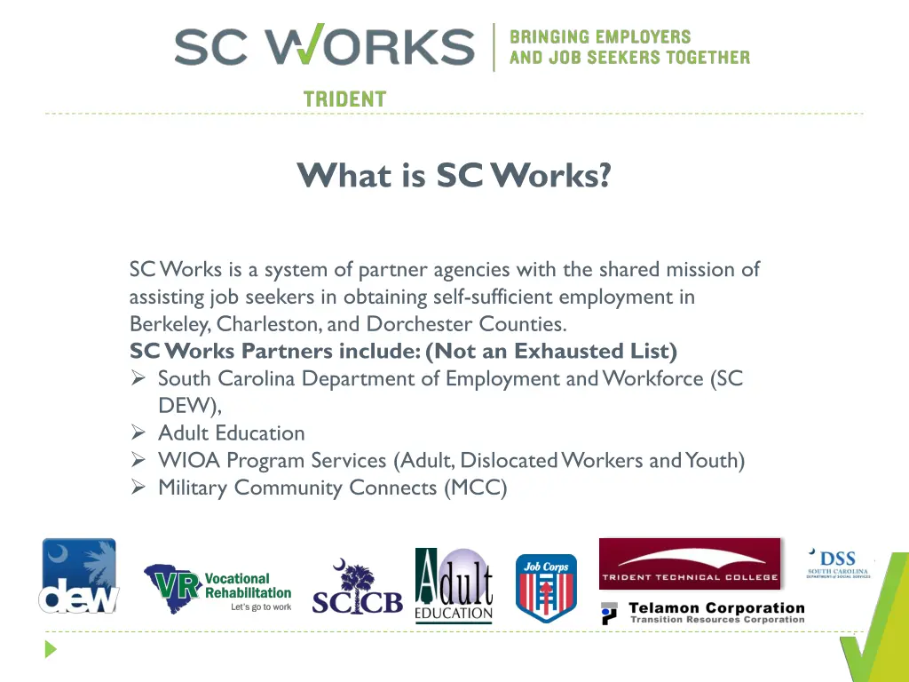 what is sc works