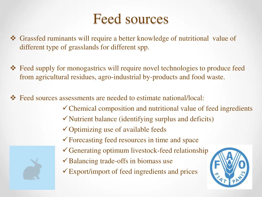 feed sources