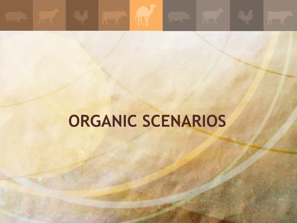 organic scenarios