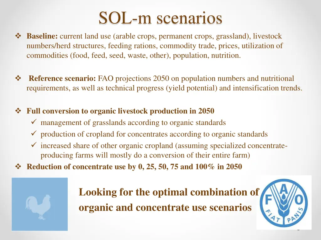 sol m scenarios