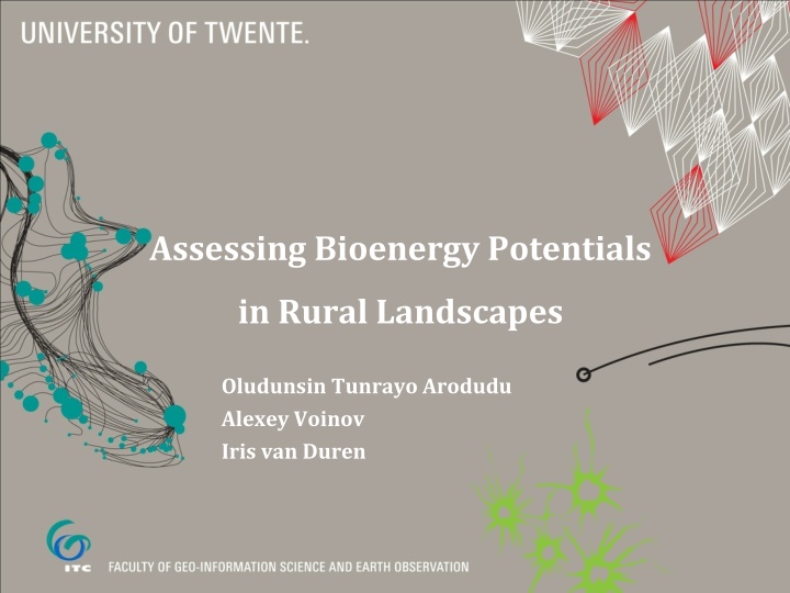 assessing bioenergy potentials