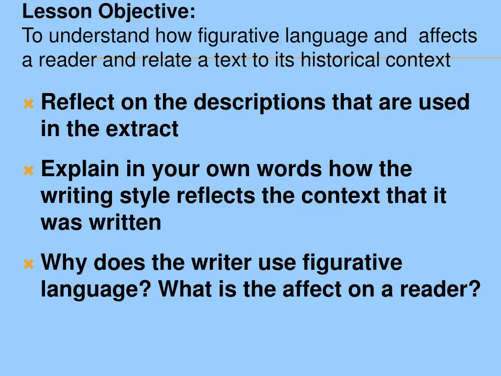 lesson objective to understand how figurative 1