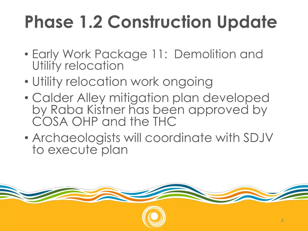 phase 1 2 construction update