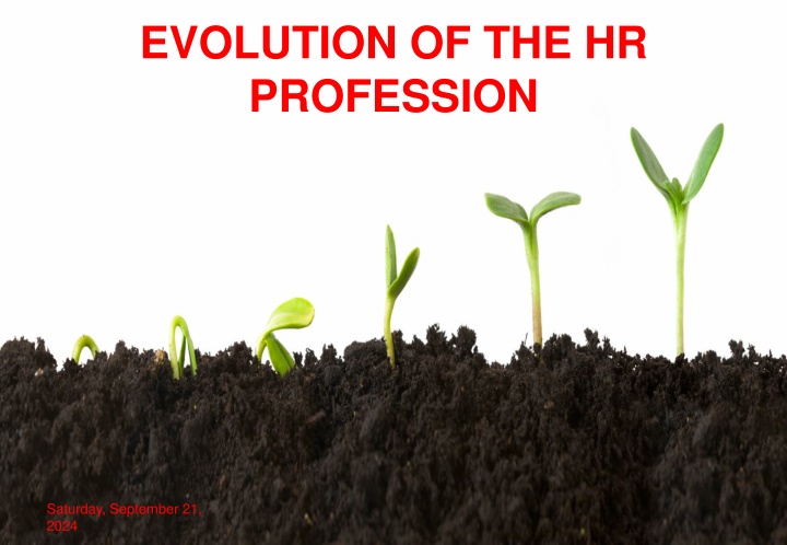 evolution of the hr profession