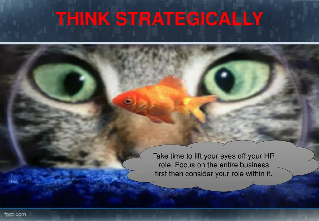 think strategically