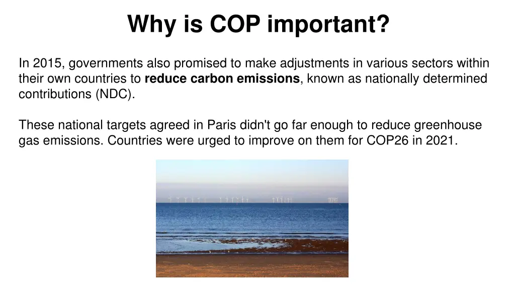 why is cop important 1