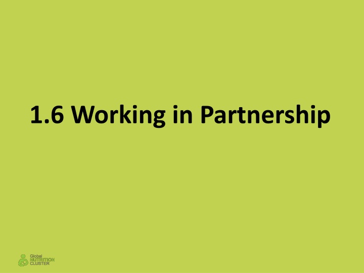 1 6 working in partnership