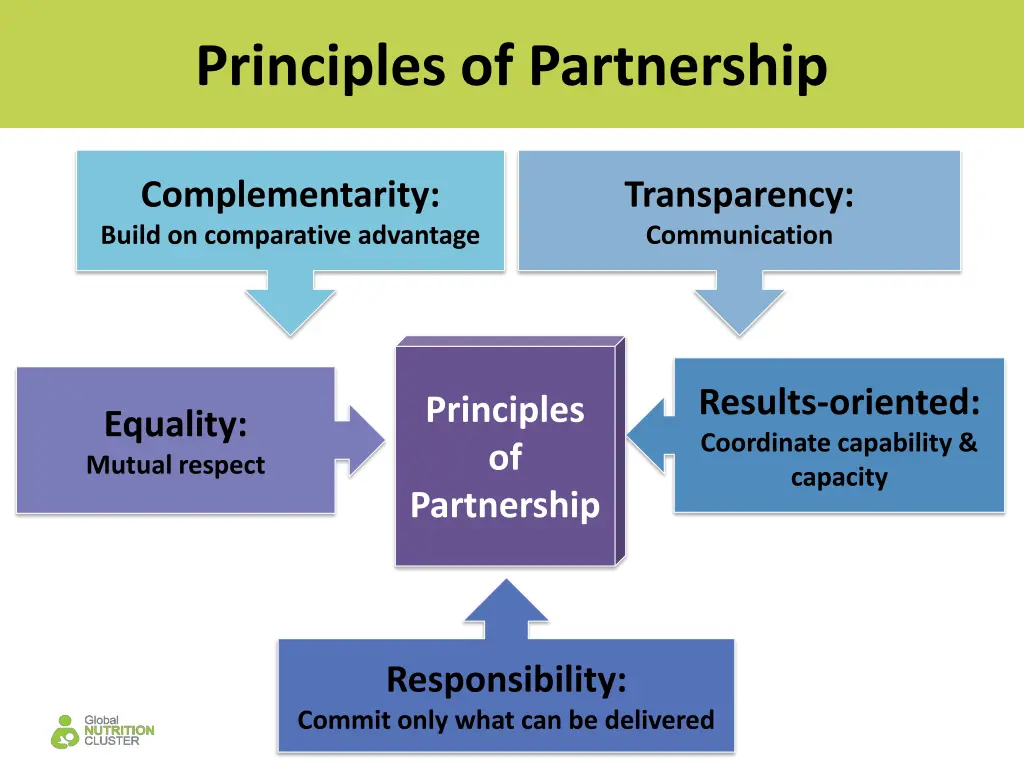 principles of partnership