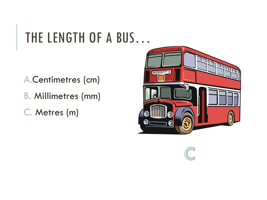 the length of a bus