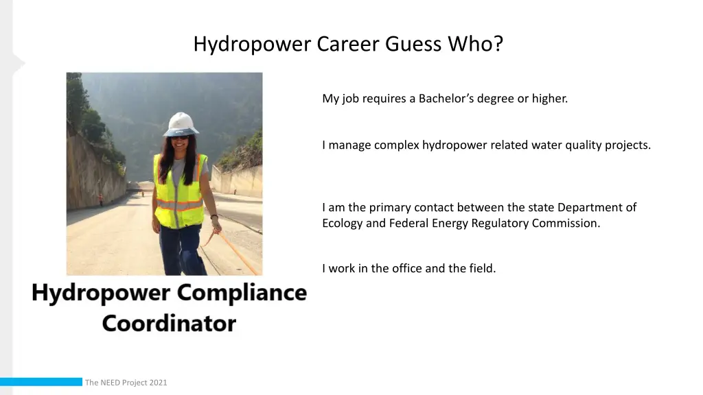 hydropower career guess who 11