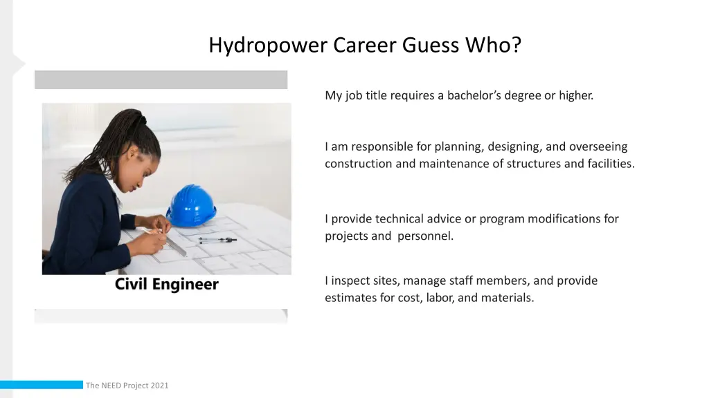 hydropower career guess who 3