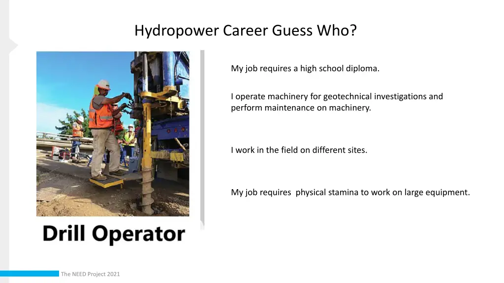 hydropower career guess who 8