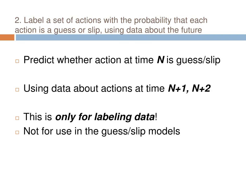 2 label a set of actions with the probability