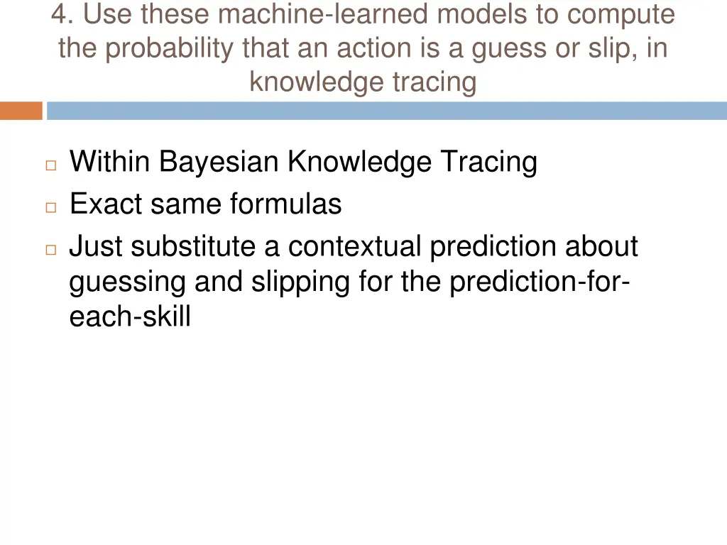 4 use these machine learned models to compute