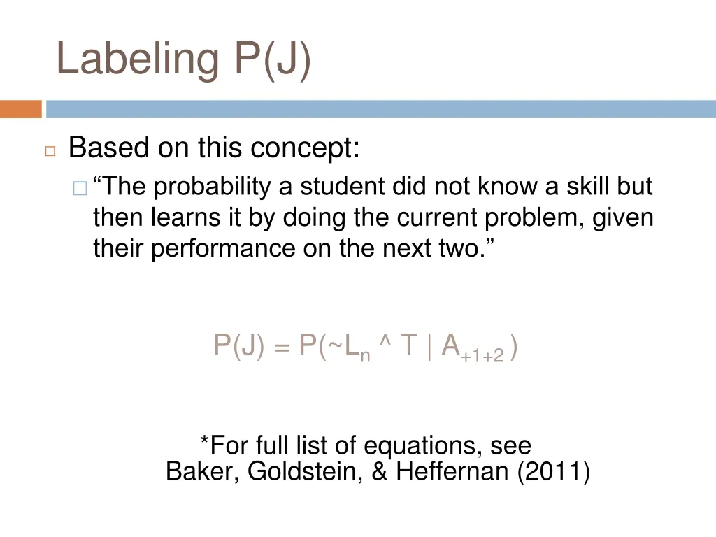 labeling p j