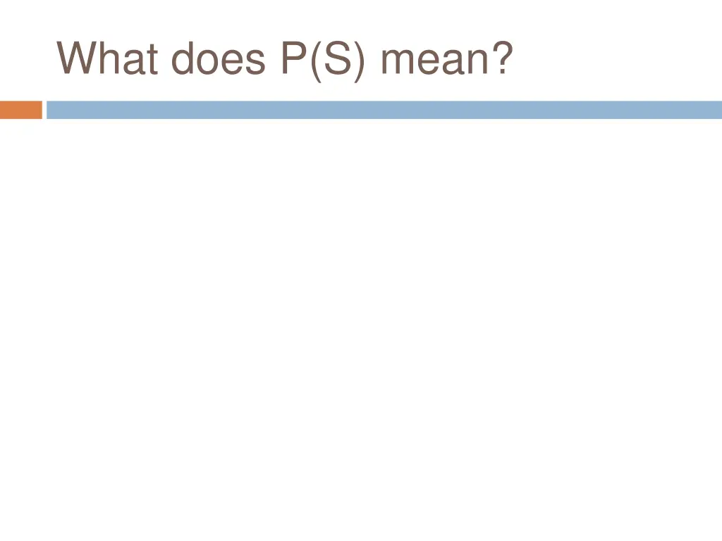 what does p s mean