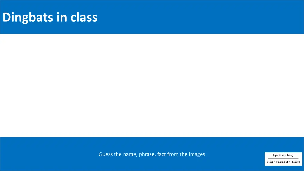 dingbats in class 2