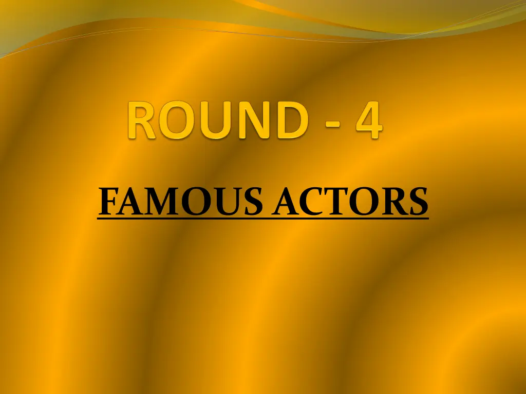 famous actors