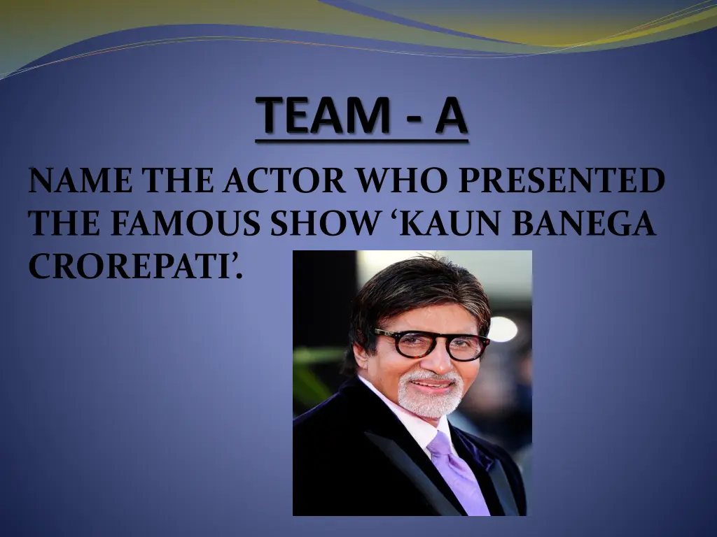 name the actor who presented the famous show kaun