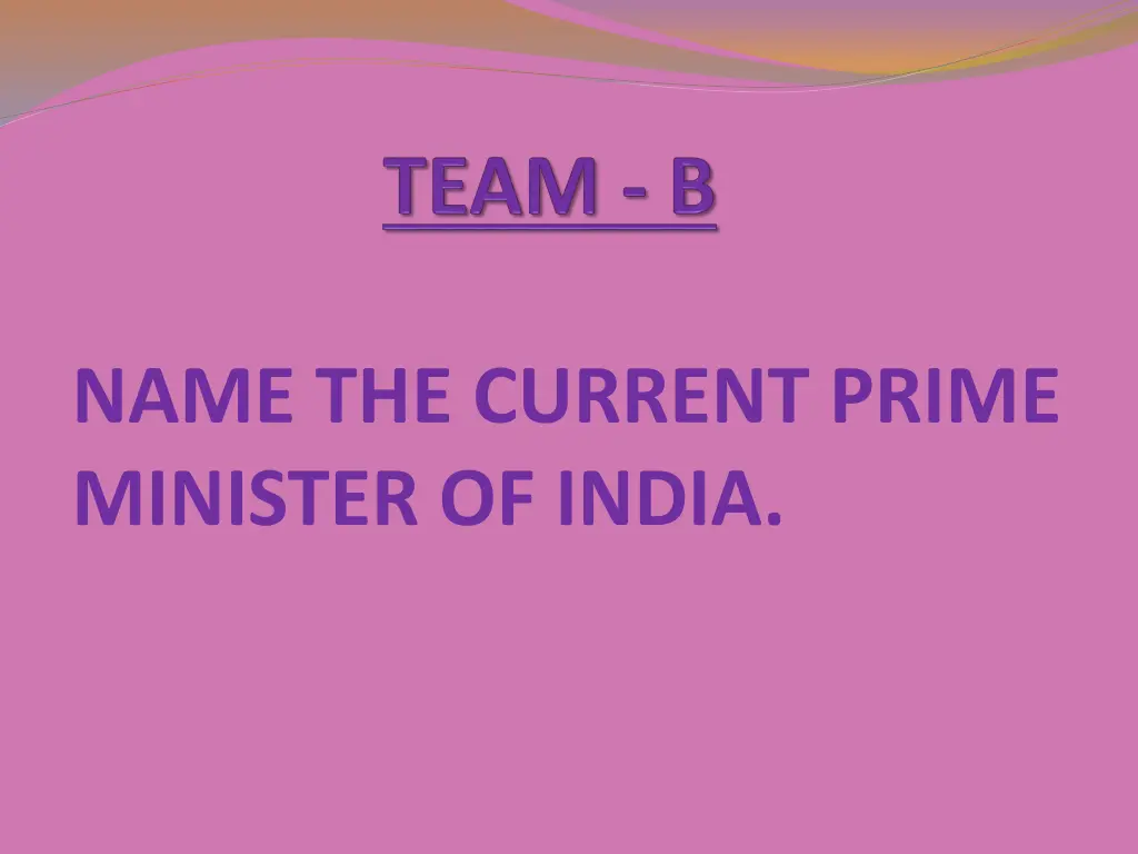 name the current prime minister of india