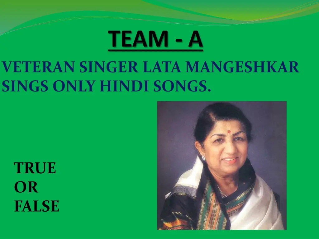 veteran singer lata mangeshkar sings only hindi