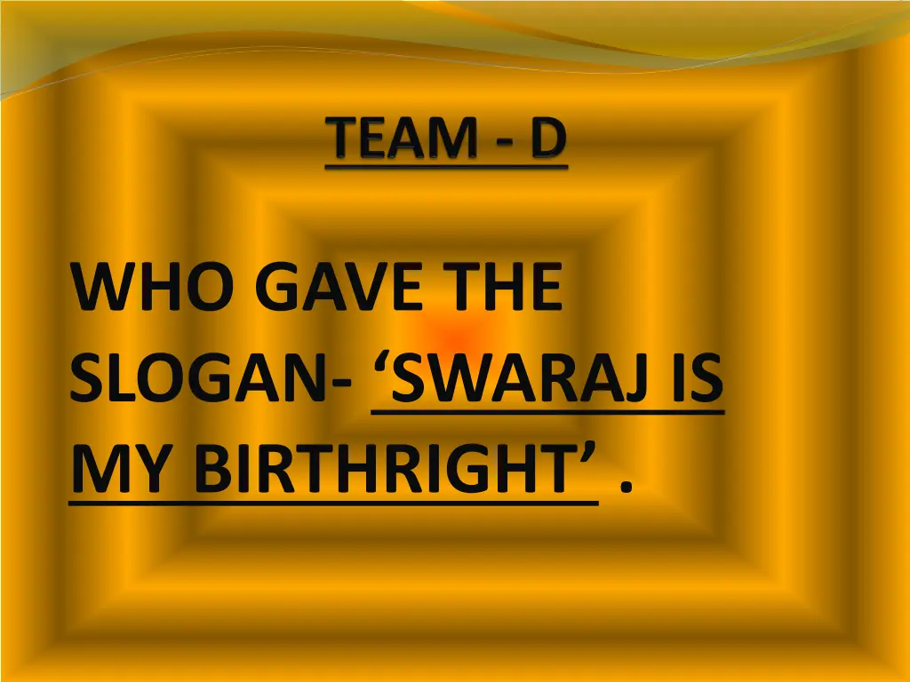 who gave the slogan swaraj is my birthright