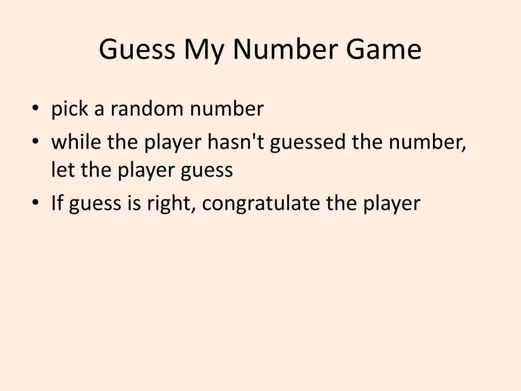 guess my number game