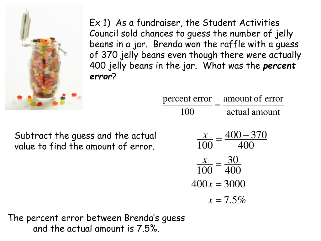 ex 1 as a fundraiser the student activities