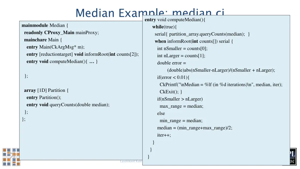 median example median ci entry void computemedian