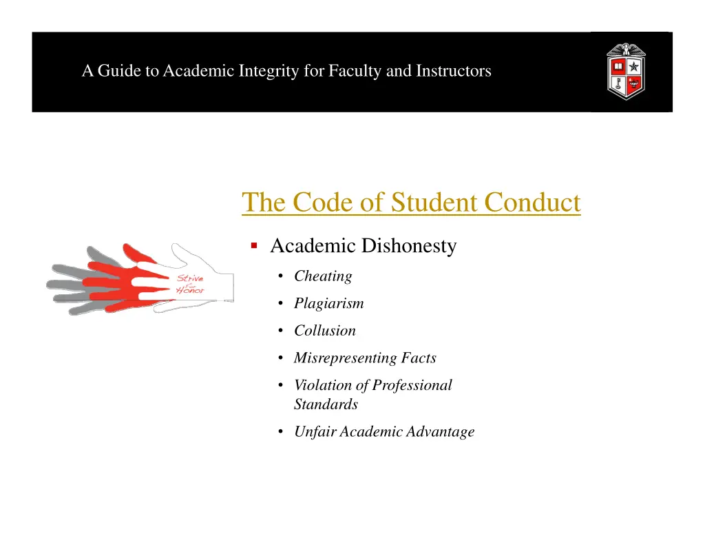 a guide to academic integrity for faculty 2