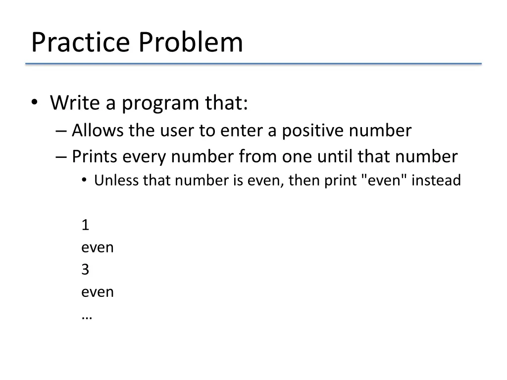 practice problem 1