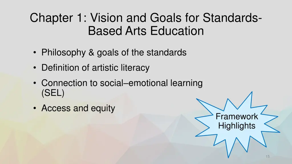 chapter 1 vision and goals for standards based