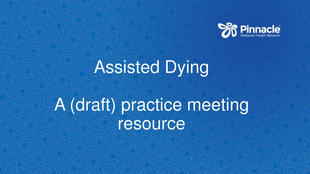 assisted dying