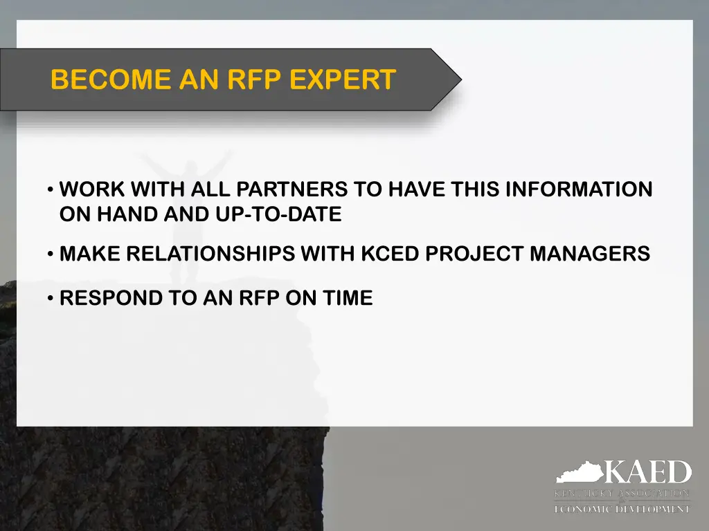 become an rfp expert