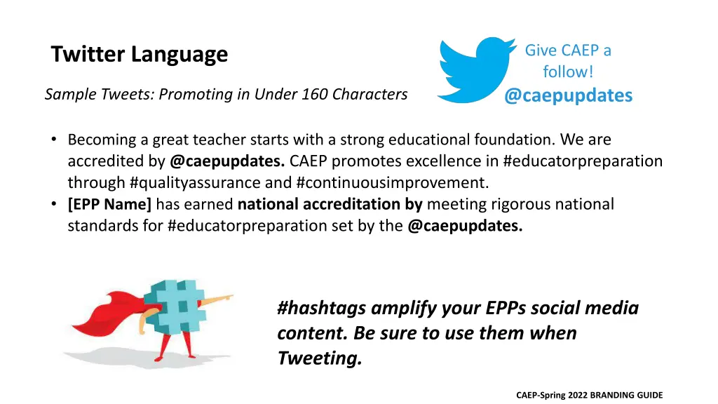 give caep a follow @caepupdates