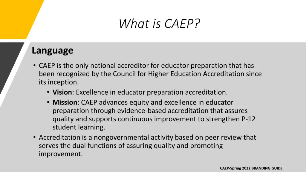 what is caep