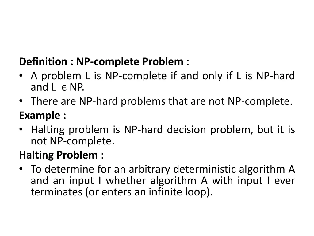 definition np complete problem a problem