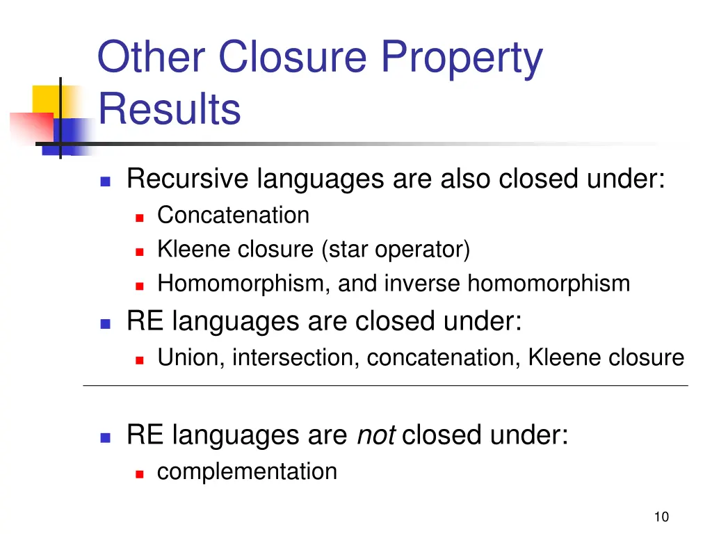 other closure property results