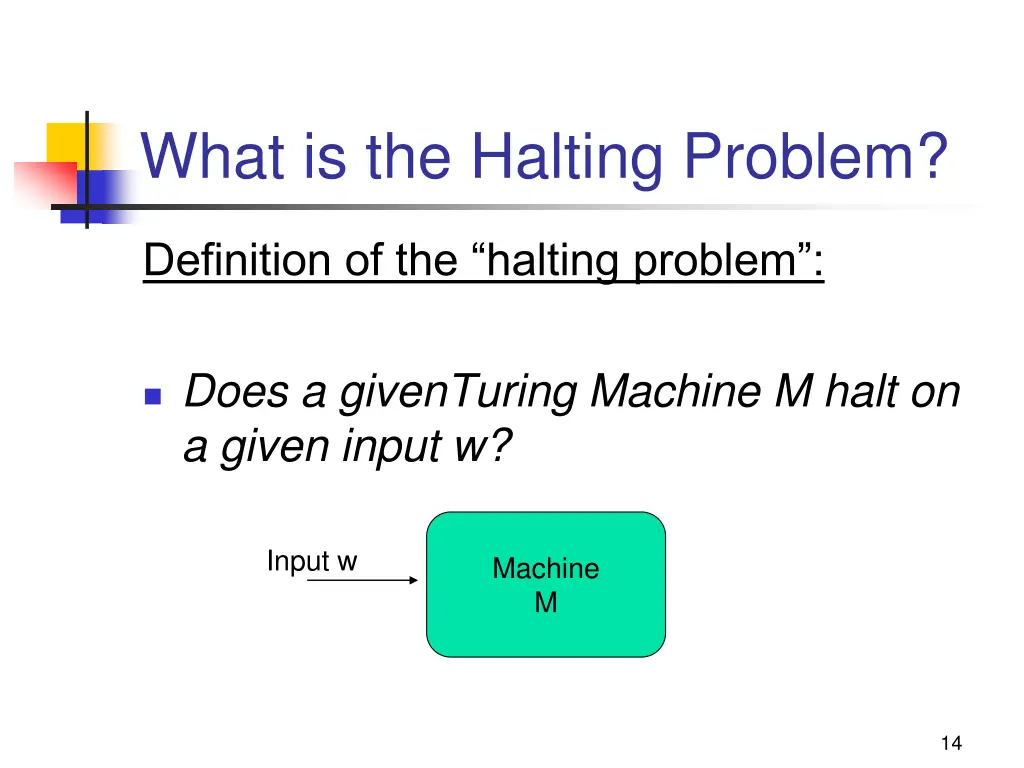 what is the halting problem