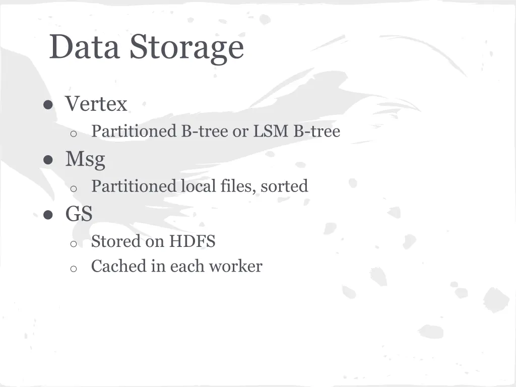 data storage