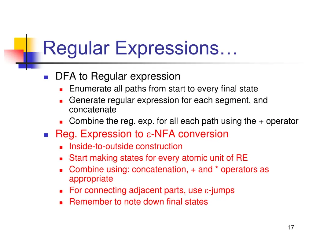 regular expressions 1